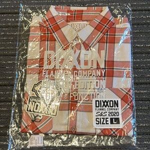 Dixxon S&S Cycle 2020 Flannel. Mens size large. NIW.